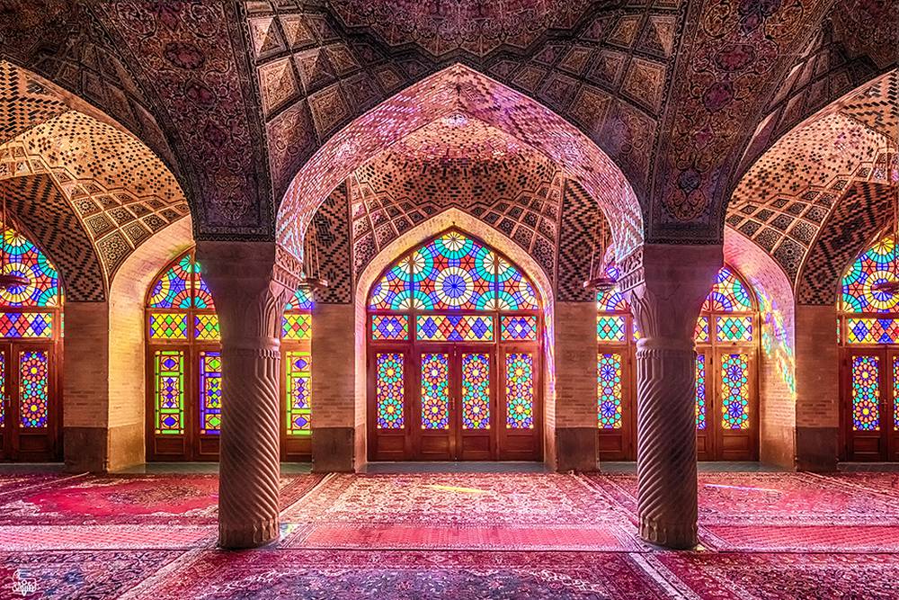 Shiraz-Pink Mosque (Nasir al molk Mosque)